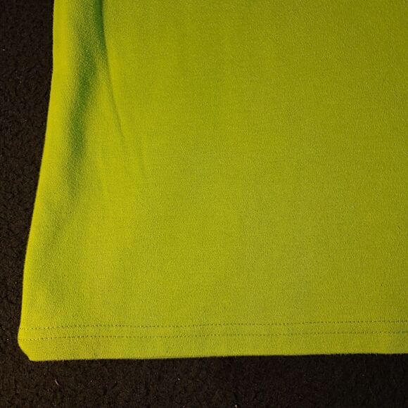 Louise F.D Womens Top Green Size XL Cotton Blend Pullover Long Sleeve Stretch - Picture 11 of 12